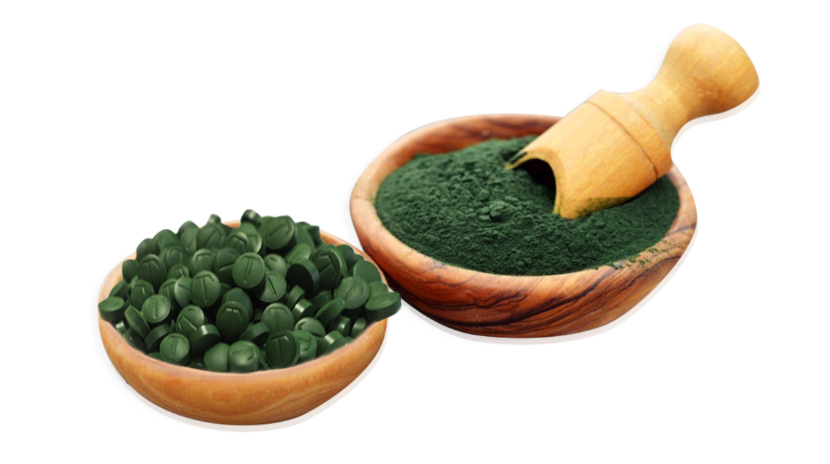 Pure Life Produtos Naturais Chlorella Green Gem em Tabletes 90g